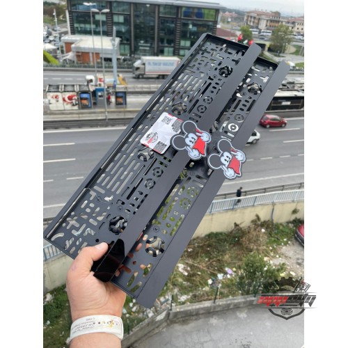 Mickey Mouse Özel Tasarım Lüks Pleksi Plakalık